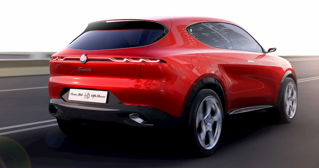 Alfa Romeo Tonale Concept rear