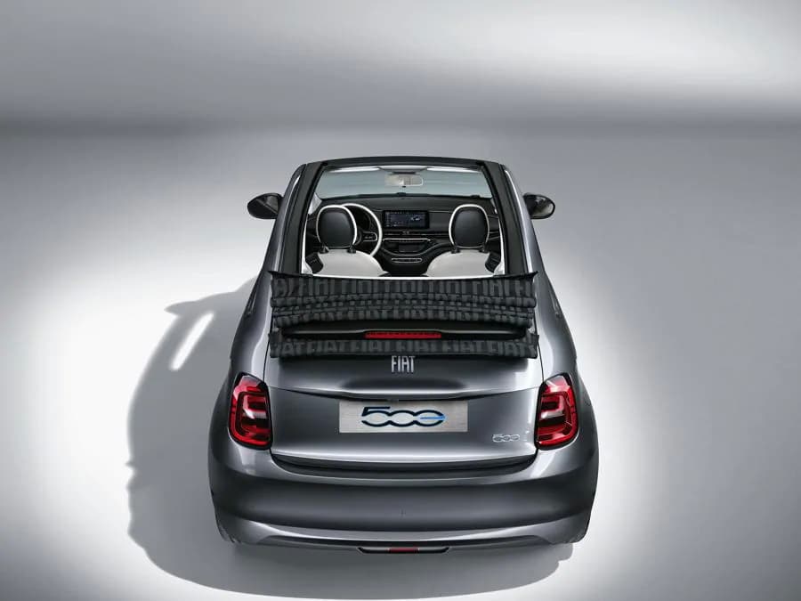 Fiat 500e Official Photo Leaked rear