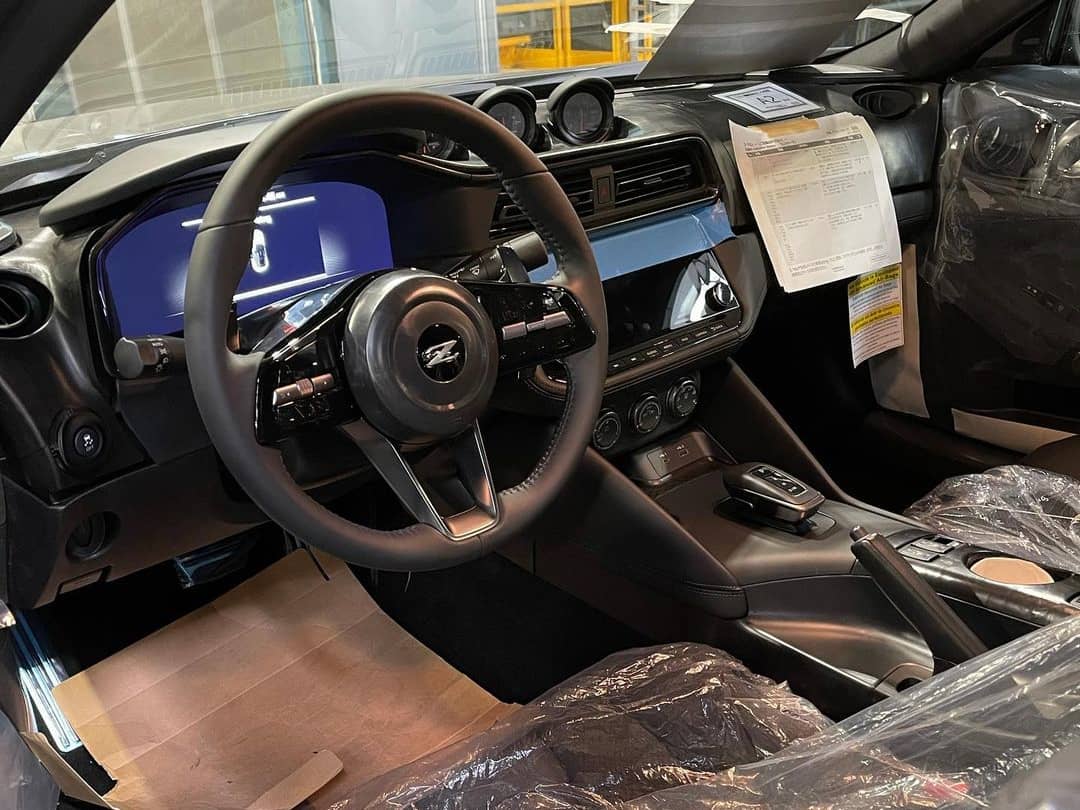 Nissan 400Z Production Model Spyshot Interior