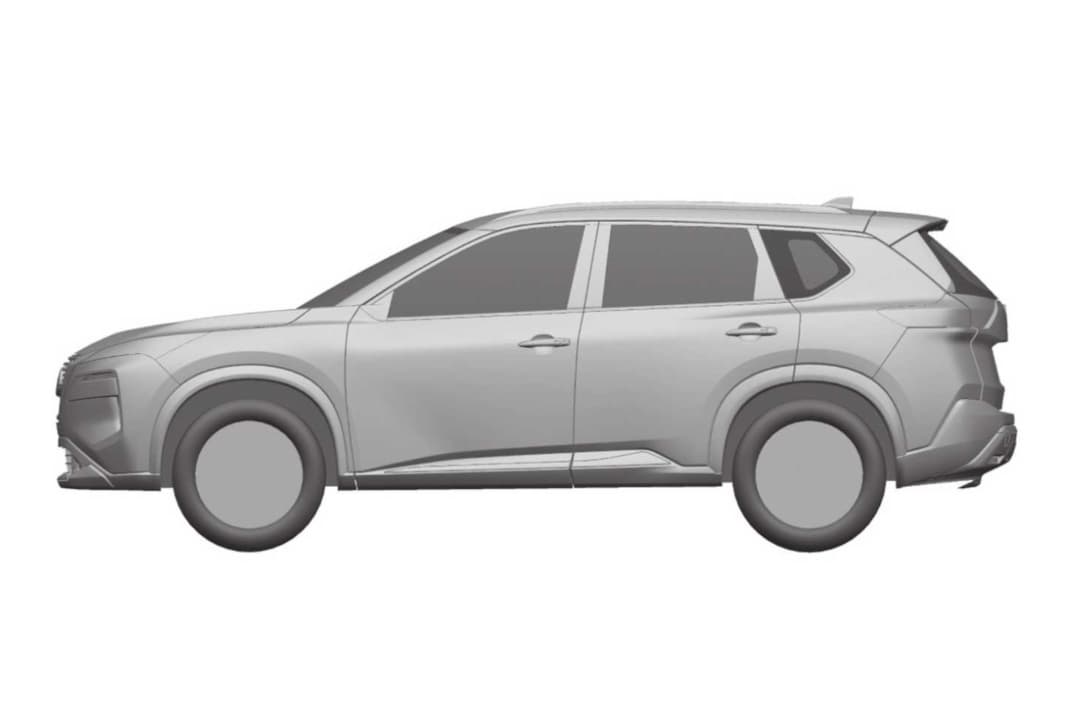 Nissan Rogue 4th Gen Patent Image side