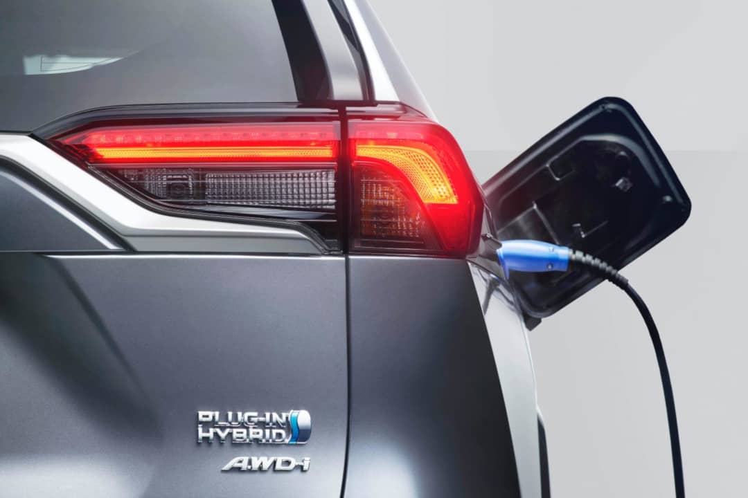 Toyota RAV4 Plugin Hybrid charging port