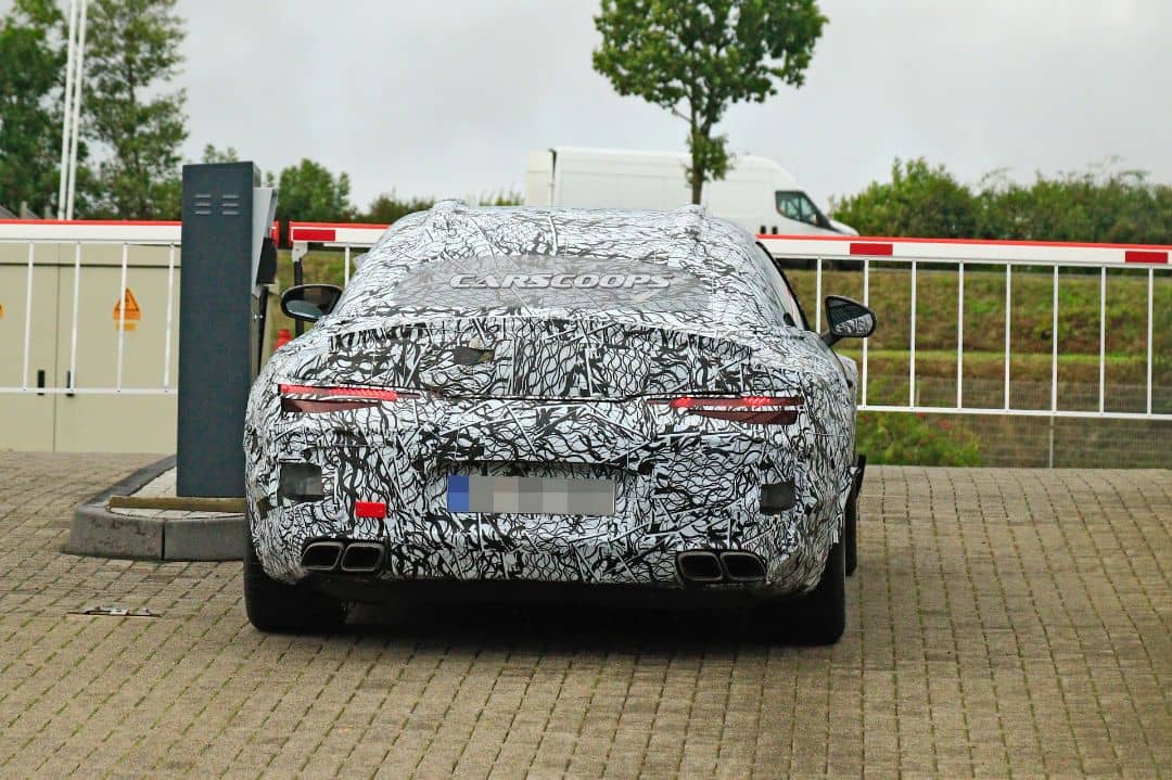 Mercedes AMG SL 63 Spyshot Rear