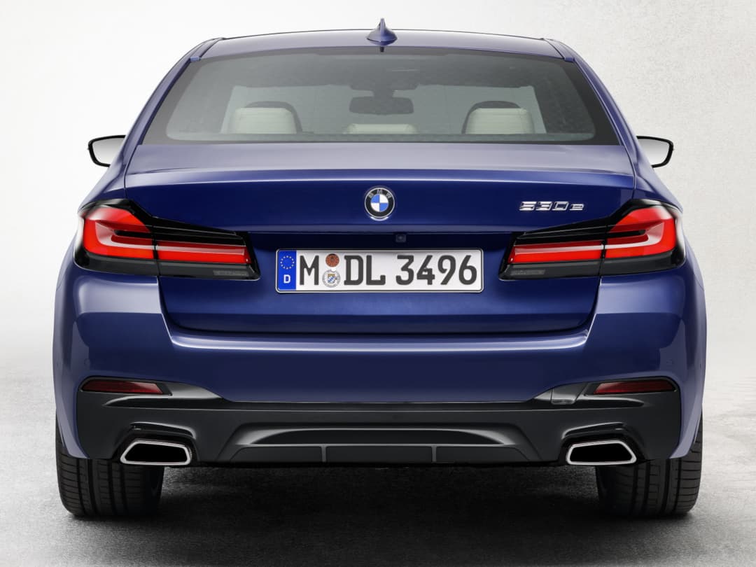 BMW 5 Series facelift 2020 rear