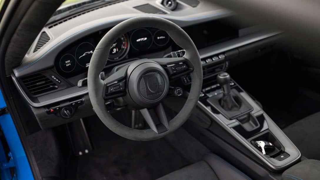 Porsche 911 GT3 type 992 Prototype Interior