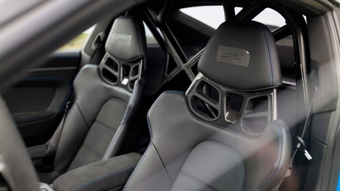 Porsche 911 GT3 type 992 Prototype Seats