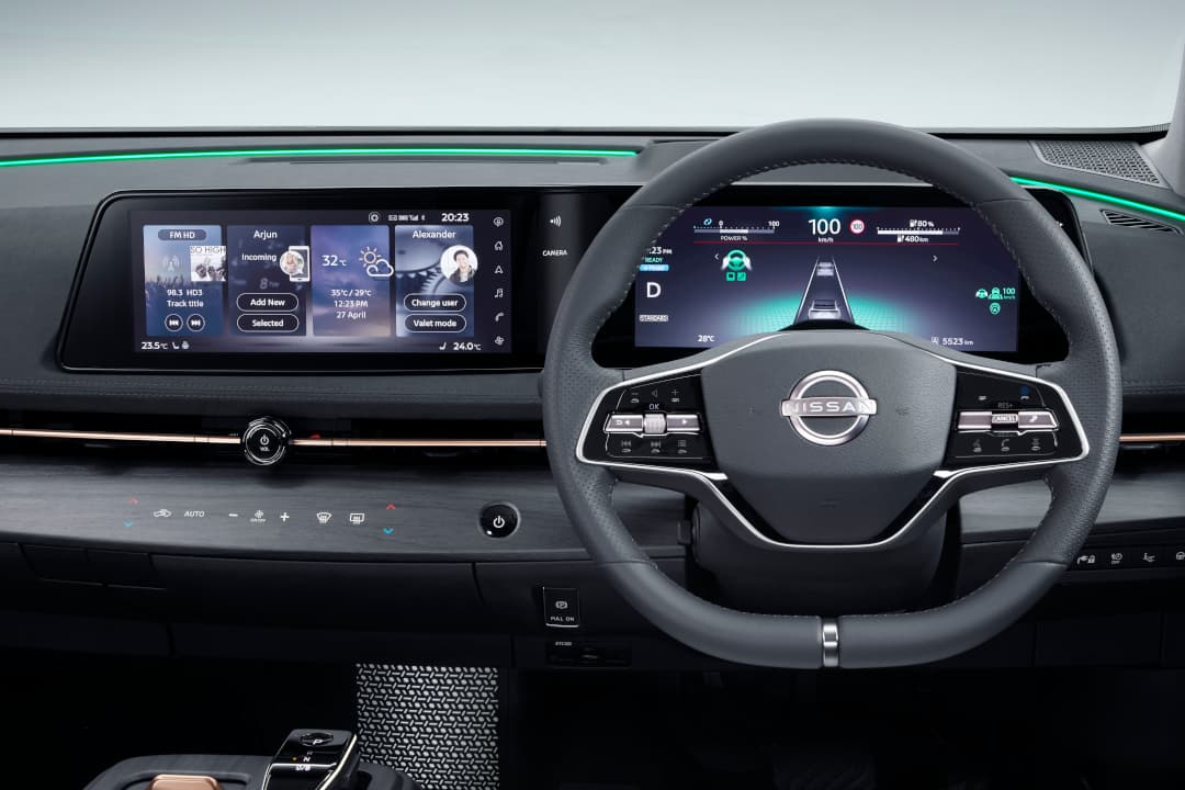 Nissan Ariya cockpit