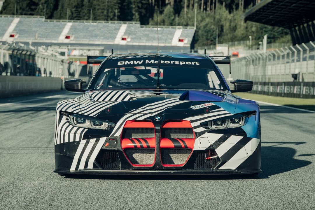 BMW M4 GT3 teaser front