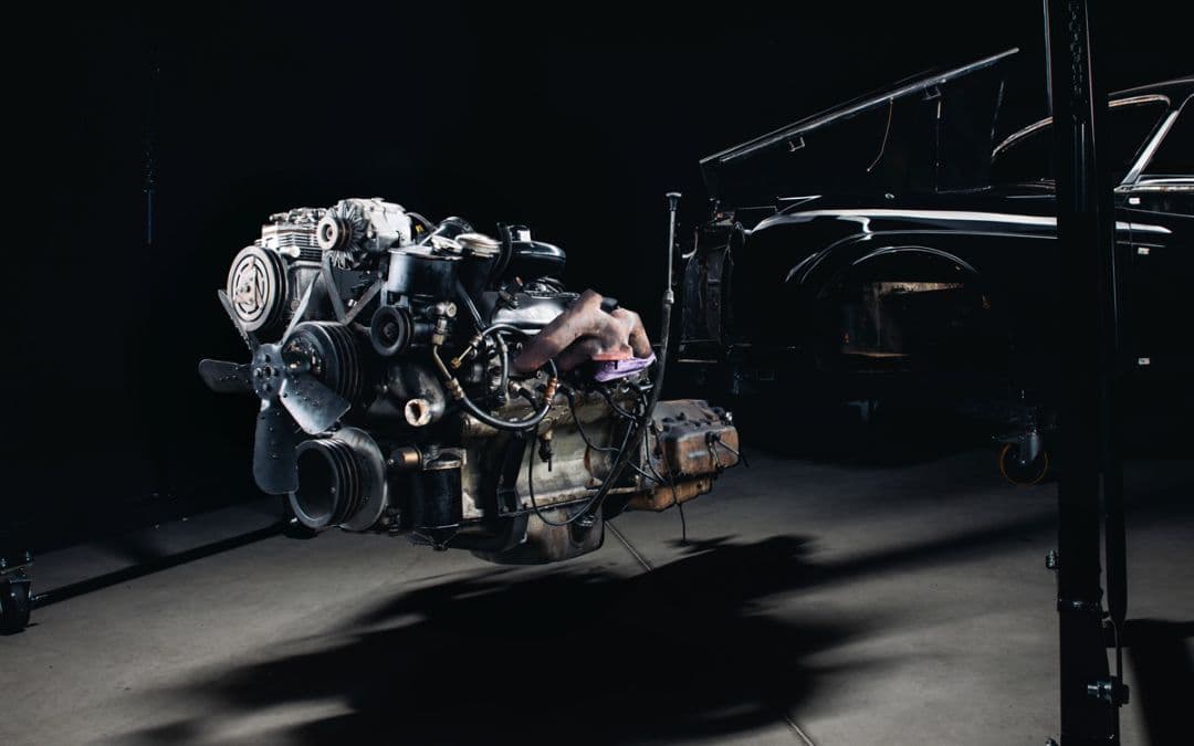 Rolls Royce Phantom V Electromod by Lunaz engine