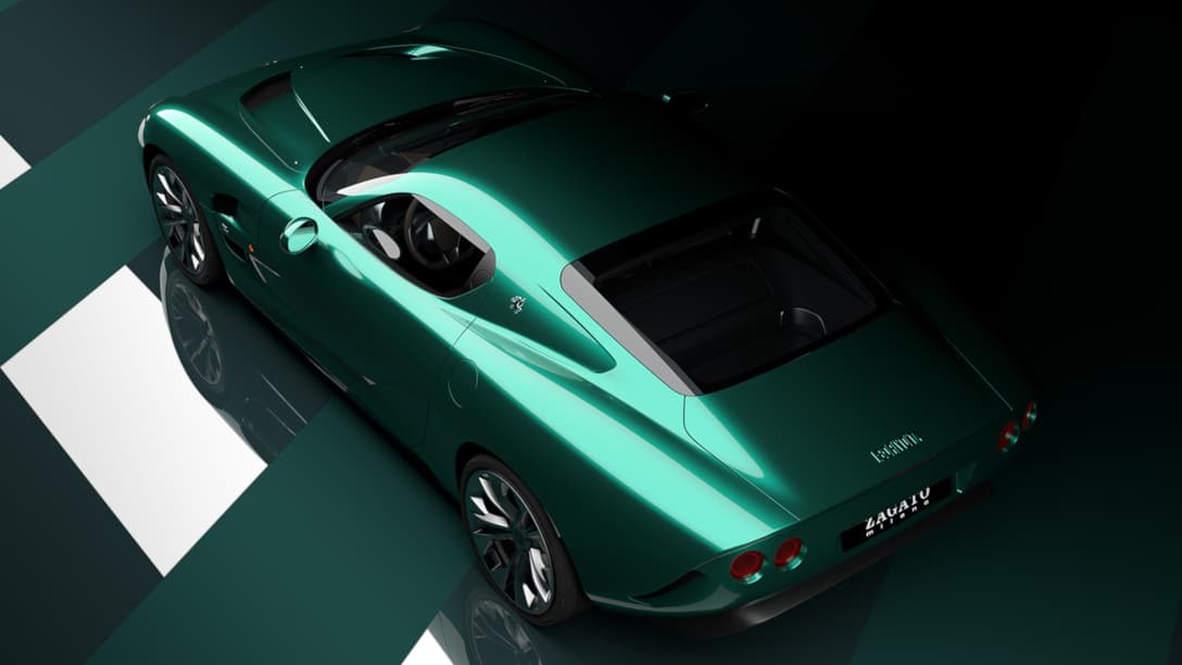 Zagato IsoRivolta GTZ top rear