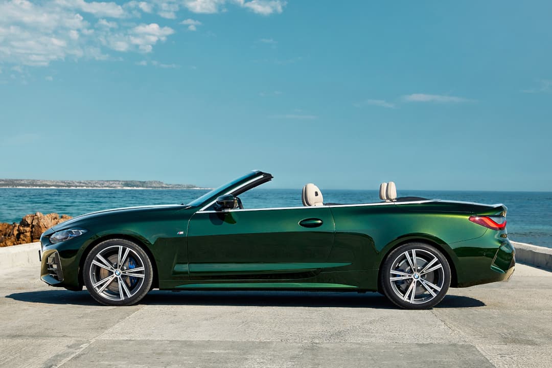 BMW 4 Series Convertible (G23) Side roof open