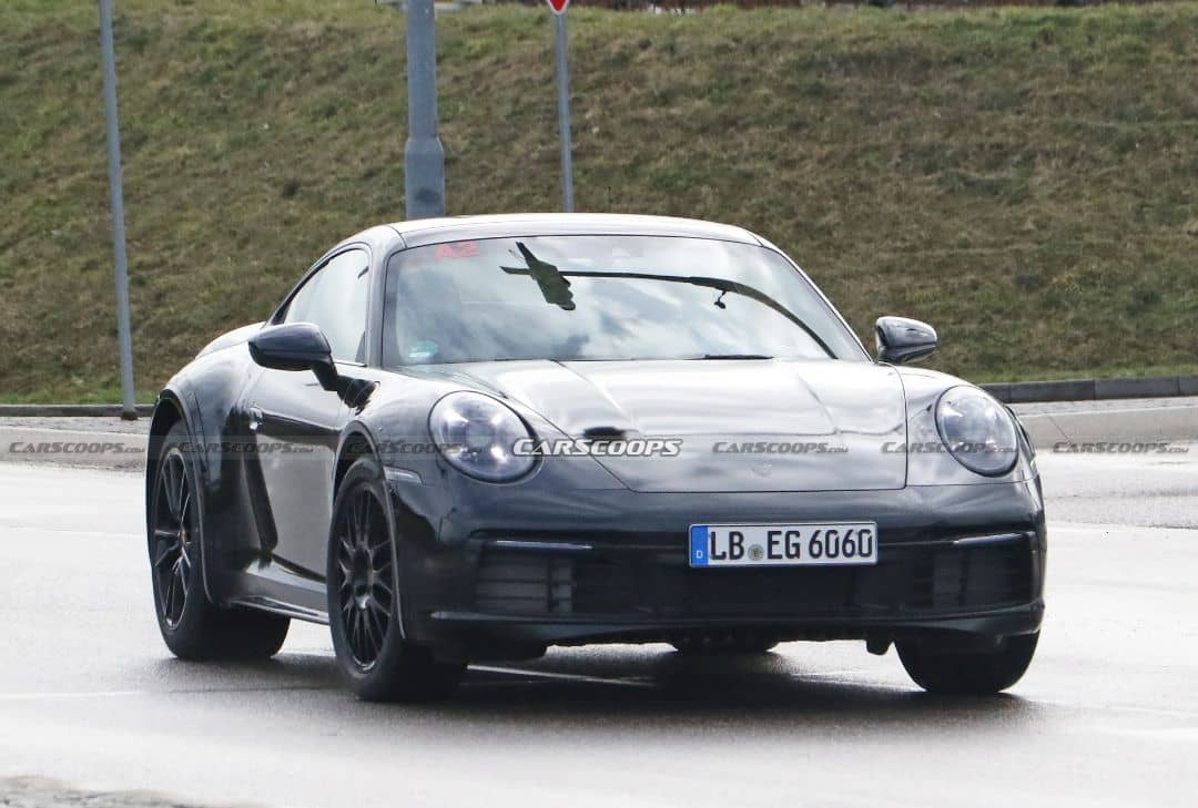 Porsche 911 Safari Test Car Spyshot Front