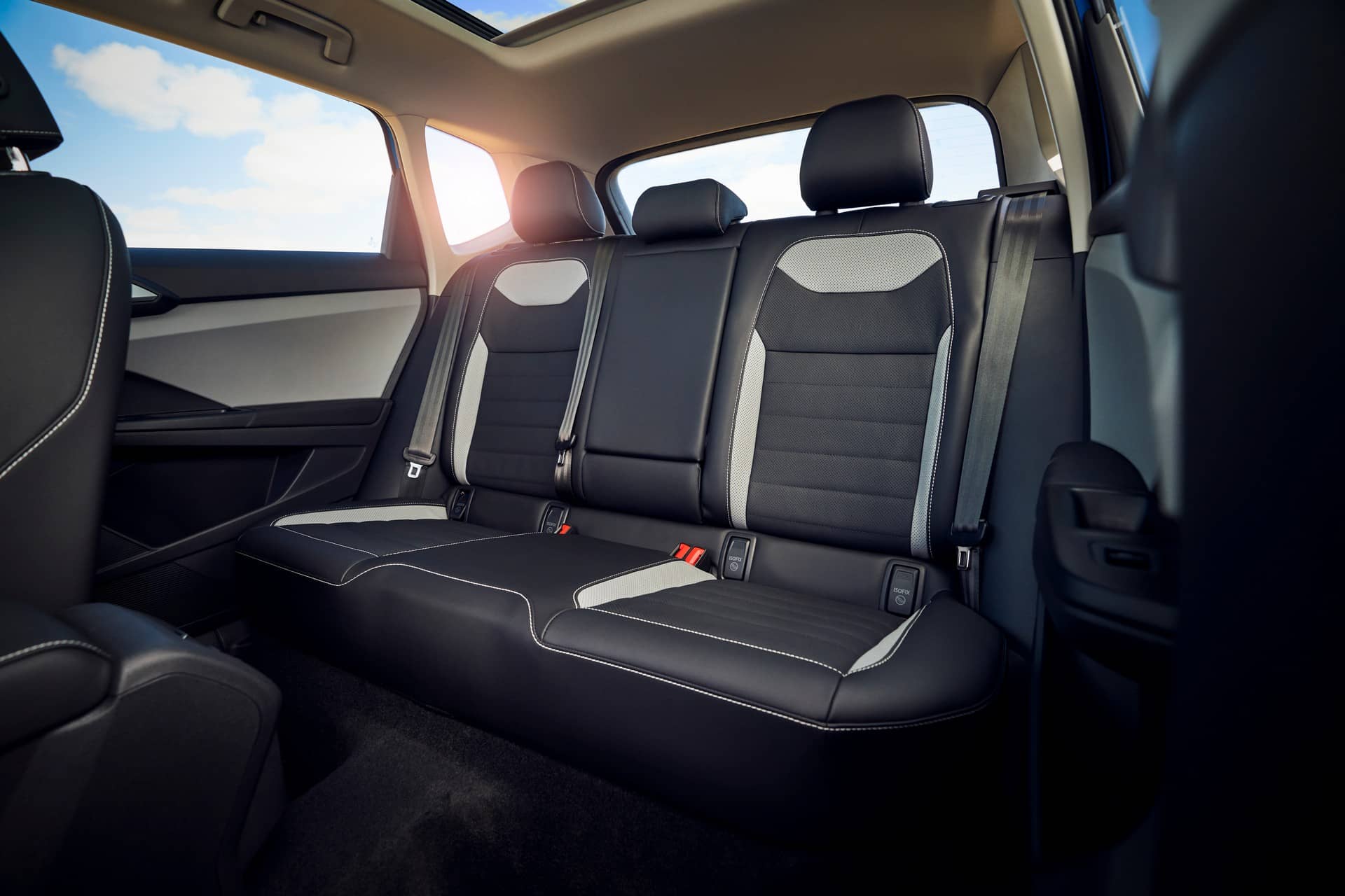VW Taos Rear seat