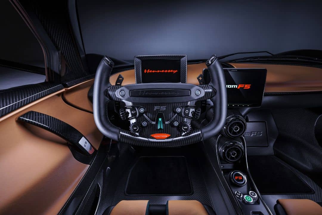 Hennessey Venom F5 Cockpit