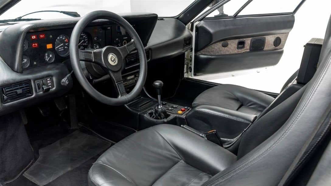 BMW M1 AHG Interior