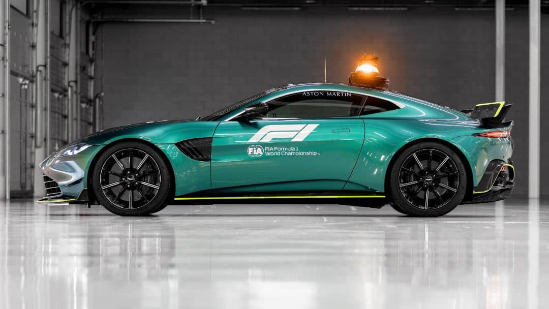 Aston Martin Vantage F1 Safety Car Side