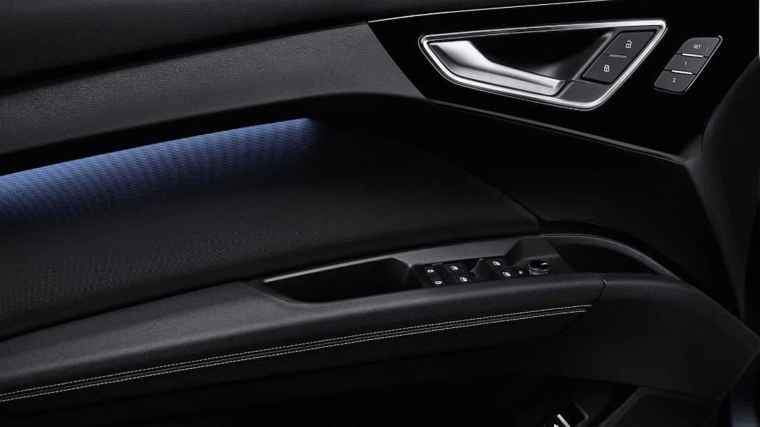 Audi Q4 e-tron Prototype Inner door trim