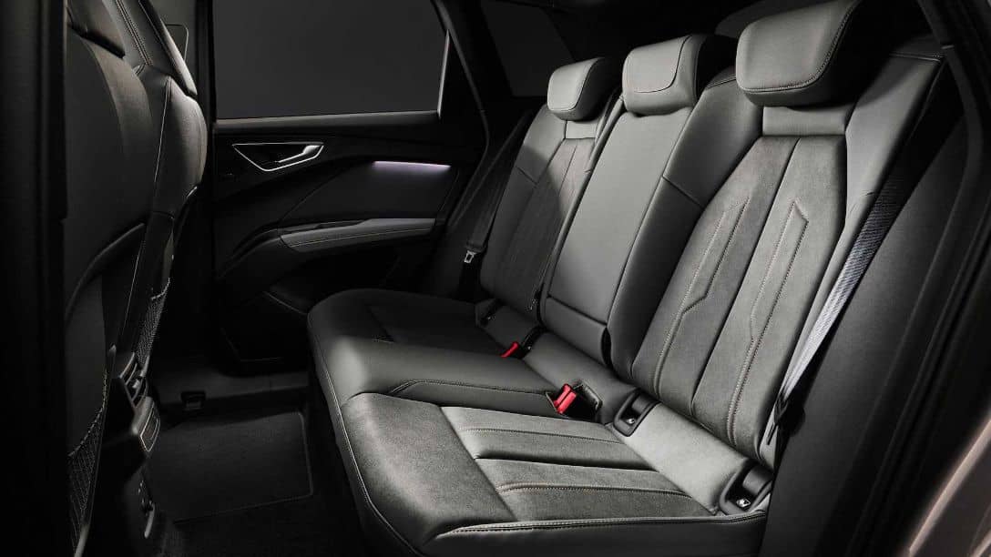 Audi Q4 e-tron Prototype Rear seats