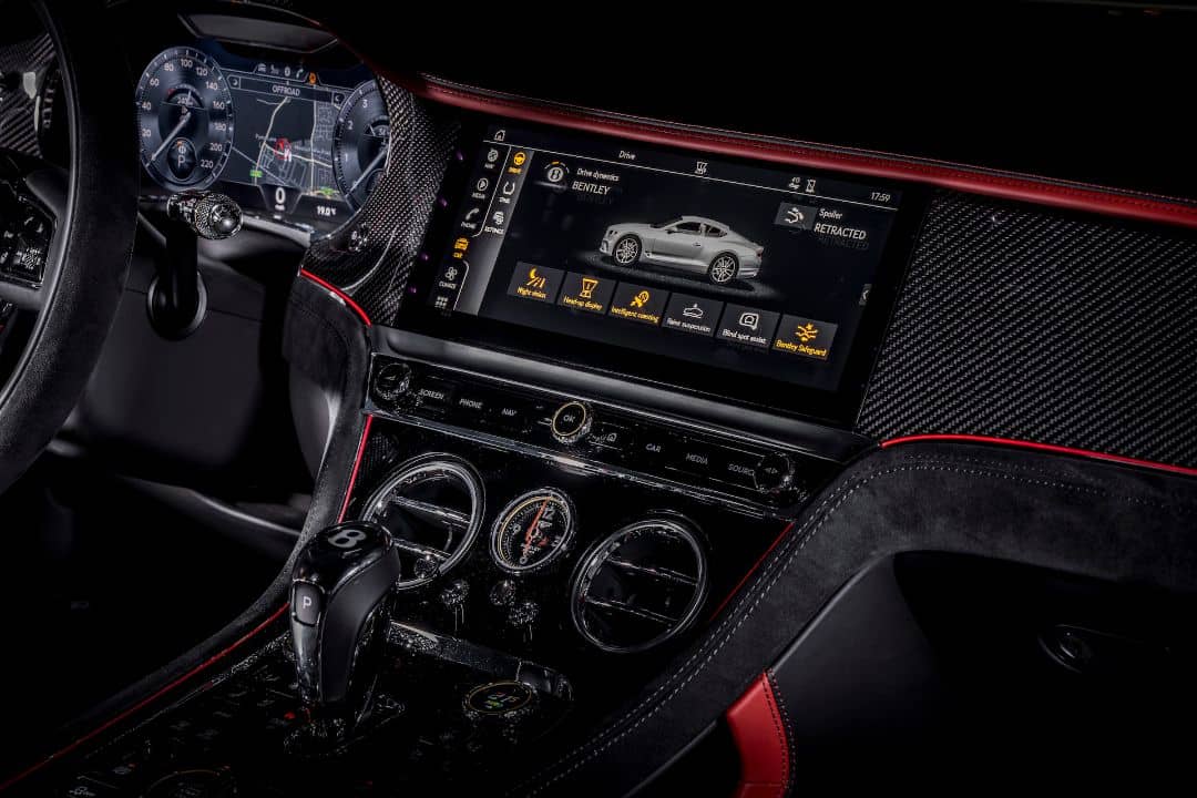 Bentley Continental GT Speed Display
