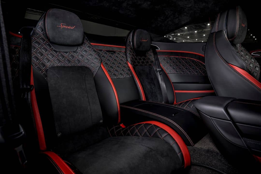 Bentley Continental GT Speed Rear Seats