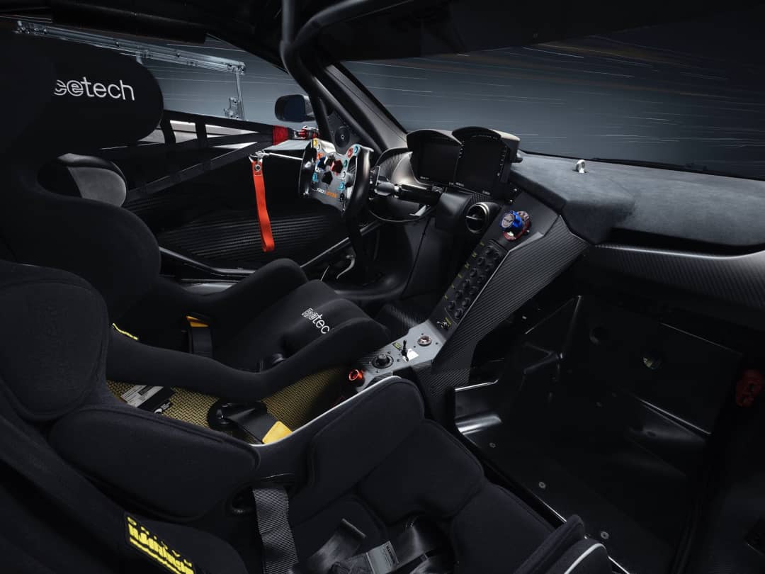 McLaren 720S GT3X Interior