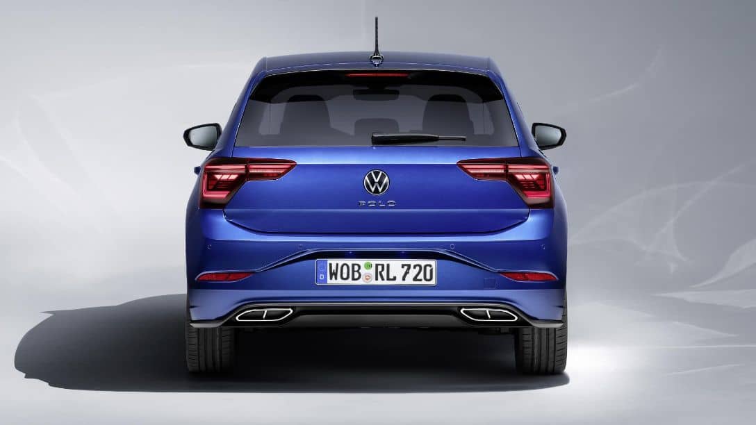 VW Polo 2021 Facelift Rear