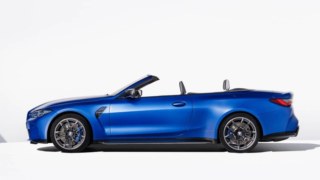 BMW M4 Competition Convertible Side