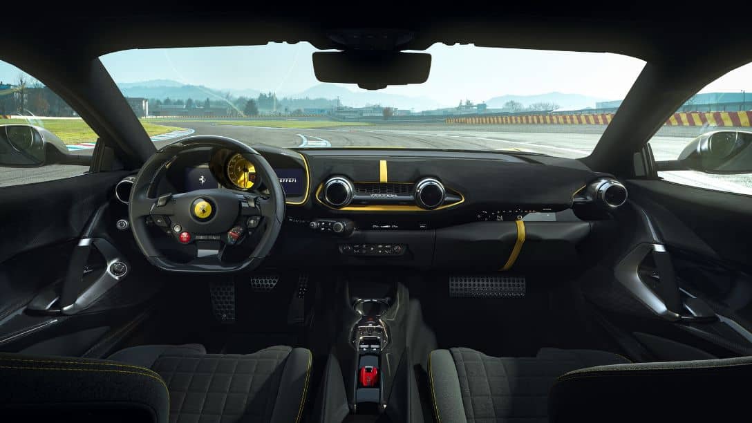 Ferrari 812 Competizione Interior