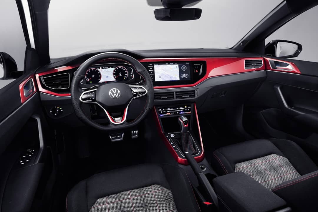 VW Polo GTI Facelift 2021 Dashboard