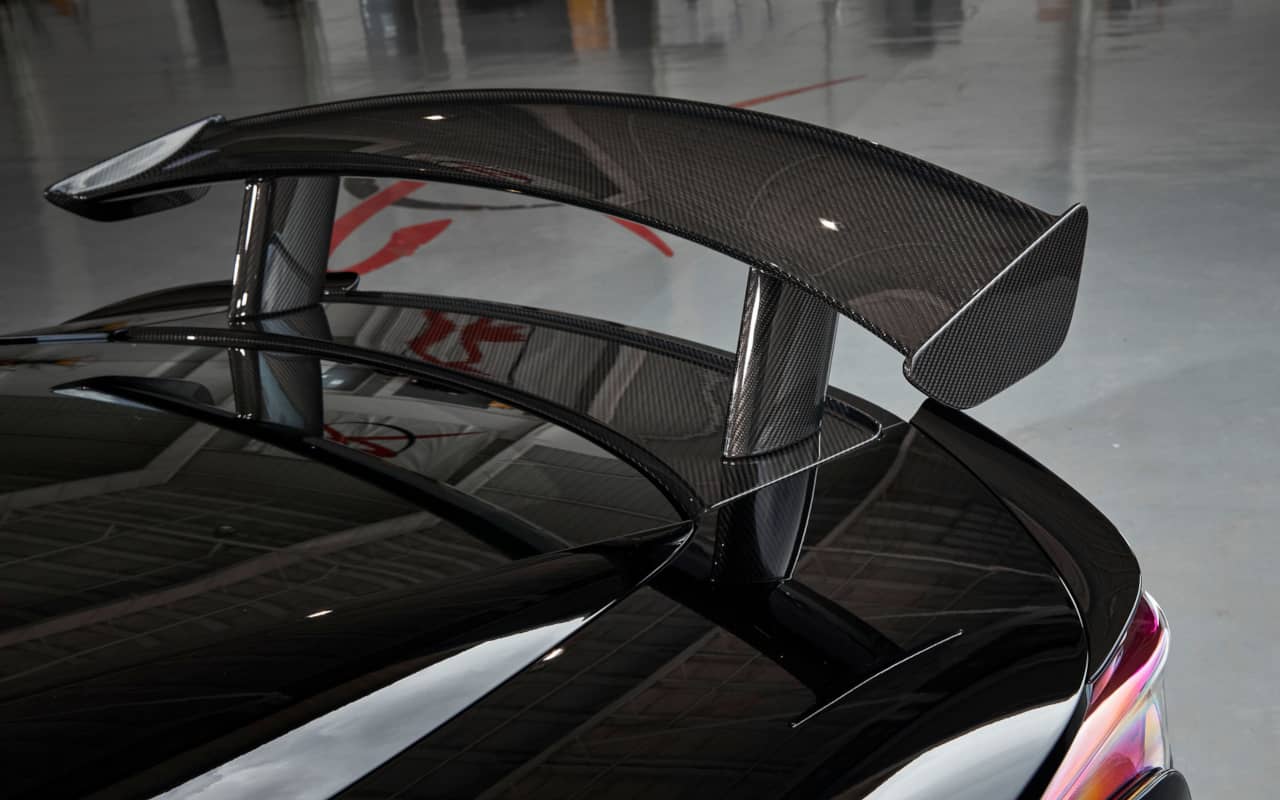 Lexus LFA Rear wing
