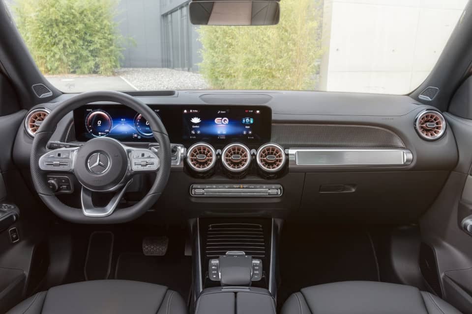 Mercedes-Benz EQB 2022 Dashboard
