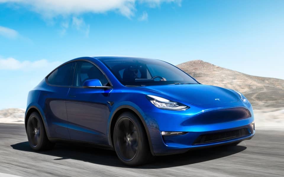 Tesla Model Y 2021 Front