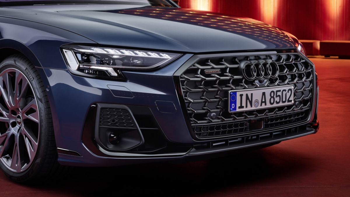 Audi A8 2022 Facelift Grill