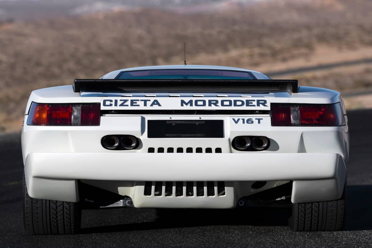Cizeta-Moroder V16T Rear