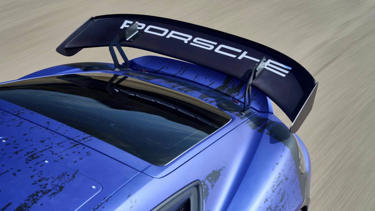 Porsche 718 Cayman GT4 RS Clubsport Rear wing