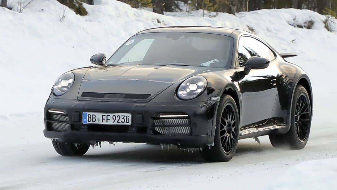 Porsche 911 Safari Spyshot Front