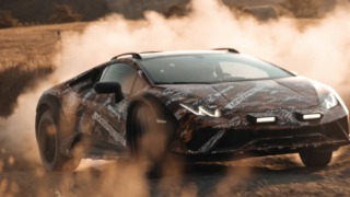 Lamborghini Huracan Sterrato Teaser Drift