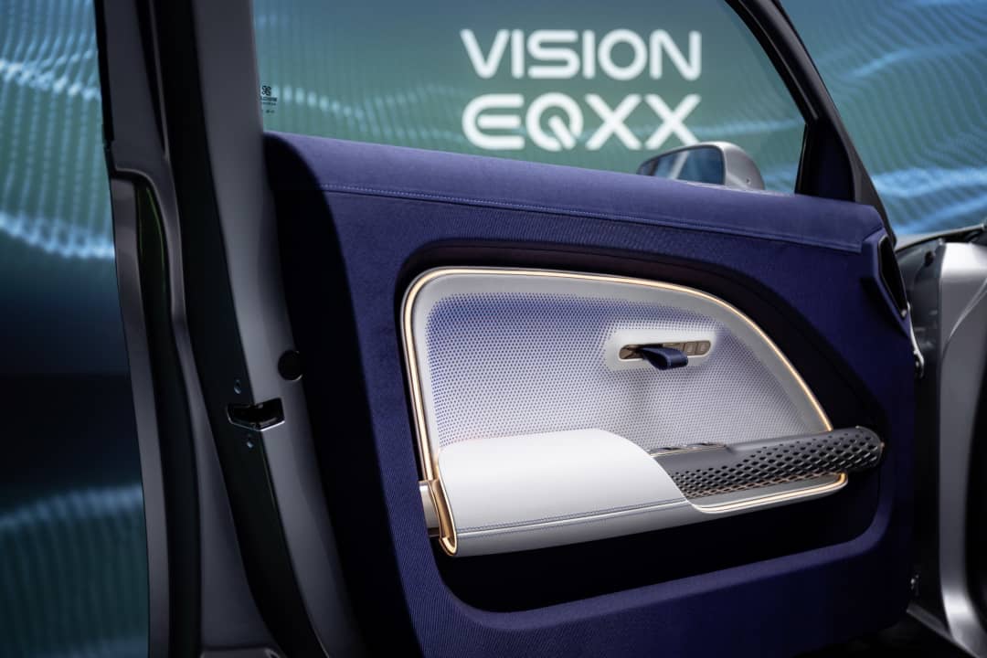 Mercedes Benz Vision EQXX Door inner trim