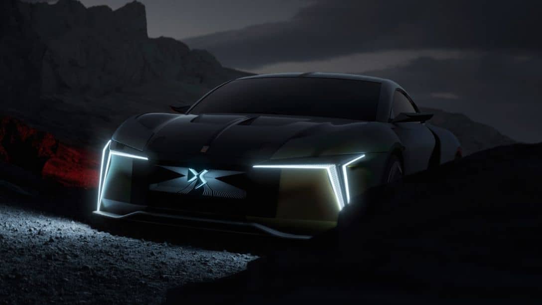 DS E-Tense Performance Prototype Front night