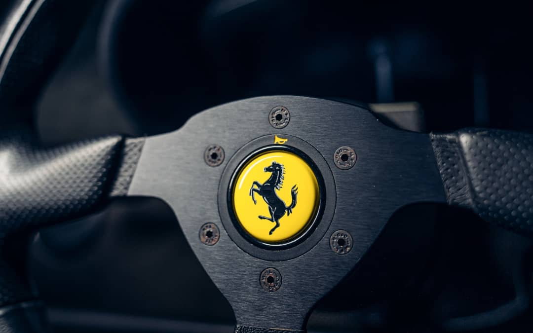 Ferrari F50 RHD 1997 Steering wheel