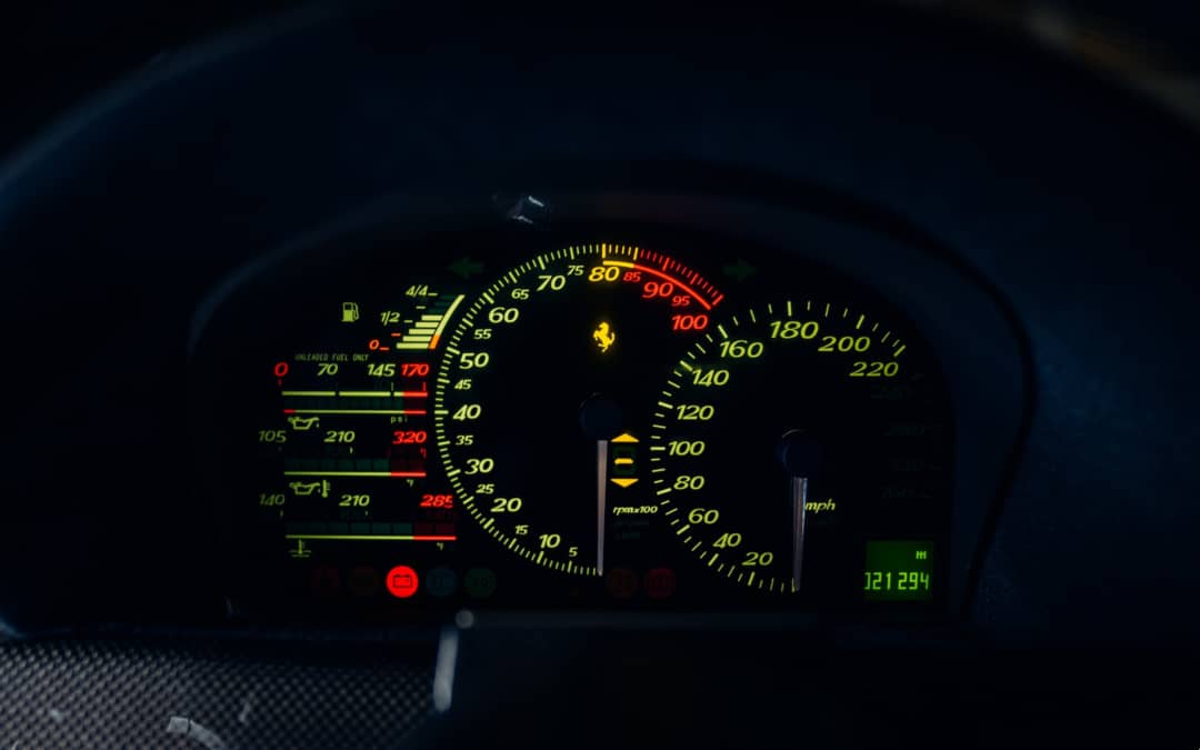 Ferrari F50 RHD 1997 Meter