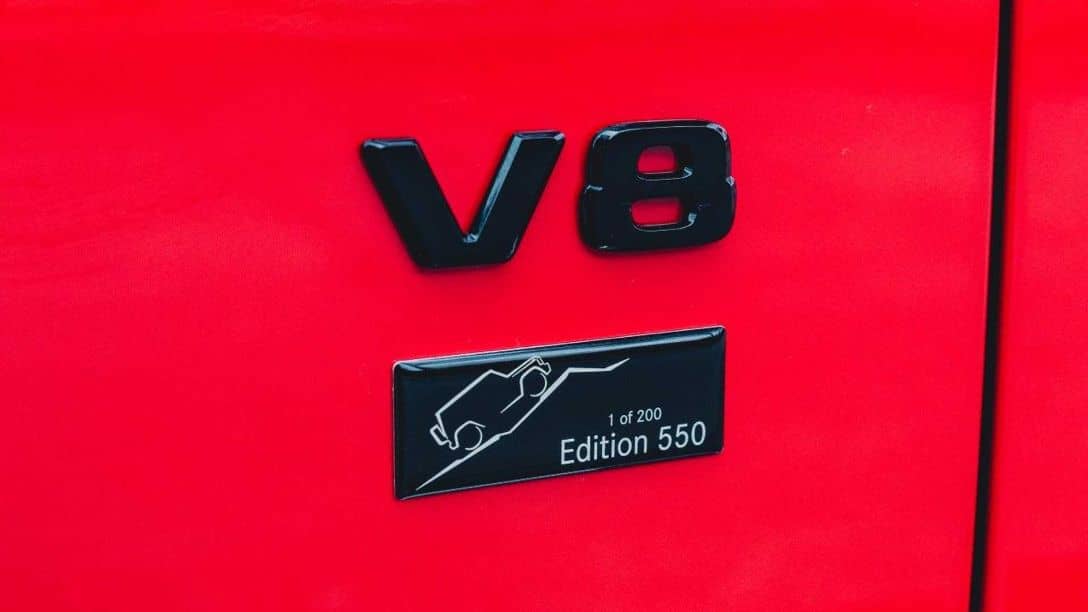 Mercedes Benz G Class Edition 550 Badge