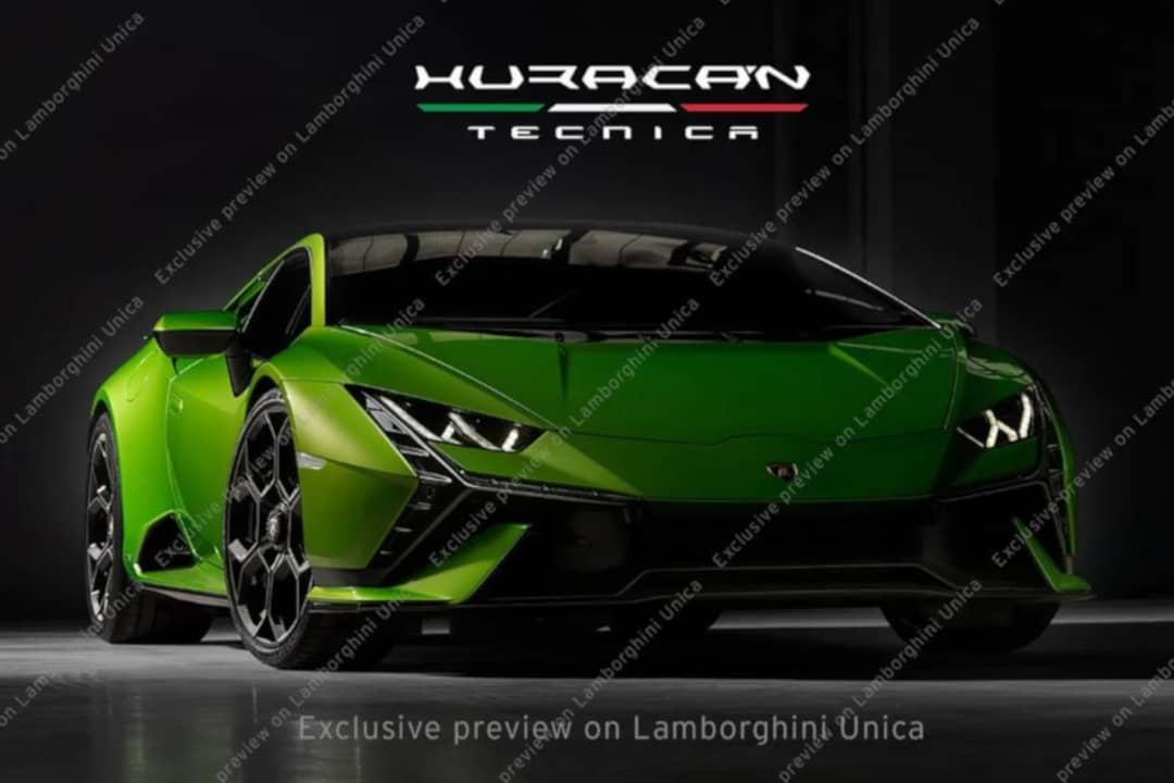 Lamborghini Huracan Tecnica Leaked