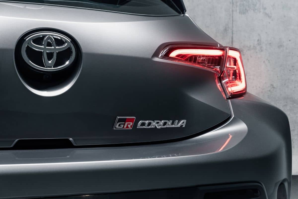 Toyota GR Corolla Taillight
