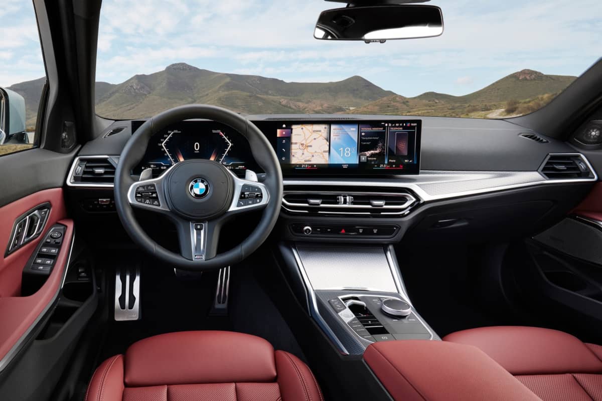 BMW 3 Series Facelift 2023 Cockpit