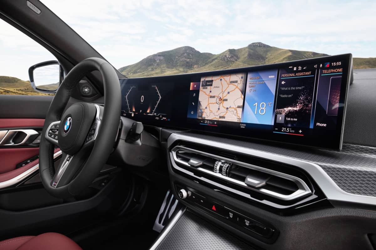BMW 3 Series Facelift 2023 Display