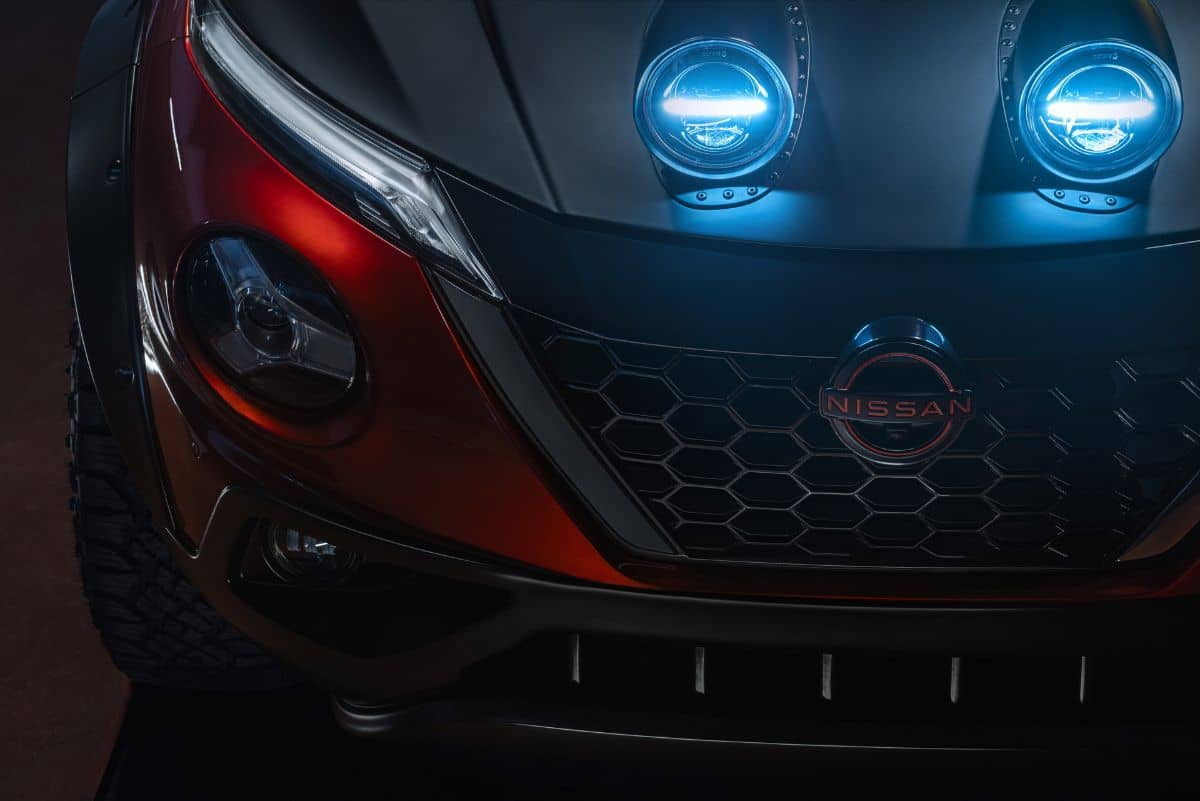 Nissan Juke Hybrid Rally Tribute Concept Headlight