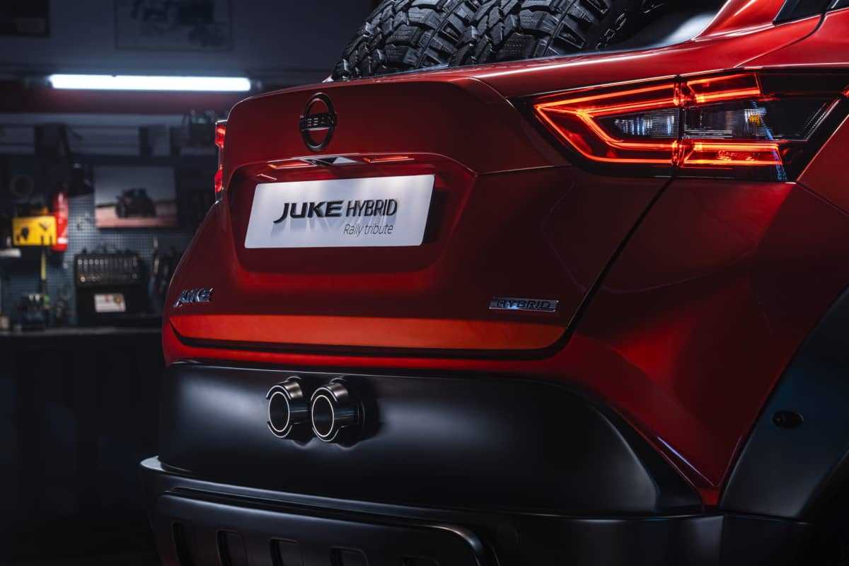 Nissan Juke Hybrid Rally Tribute Concept Taillight