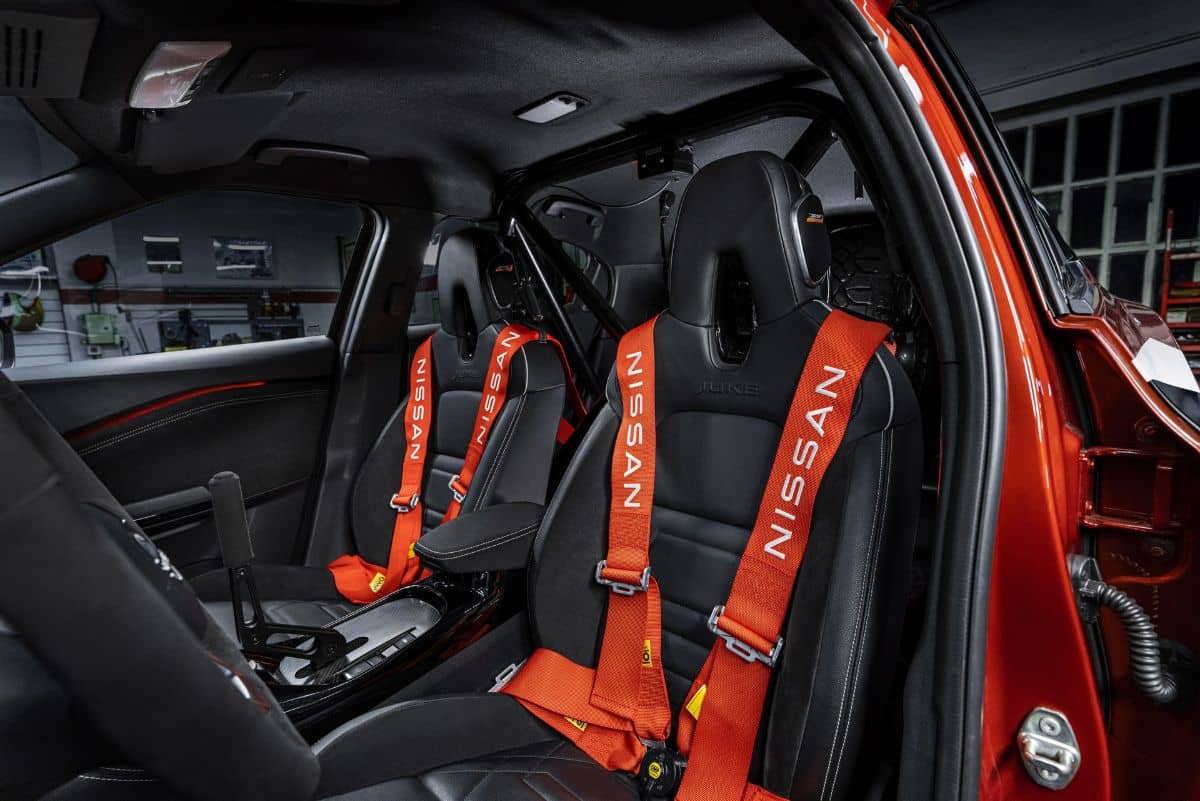 Nissan Juke Hybrid Rally Tribute Concept Seat