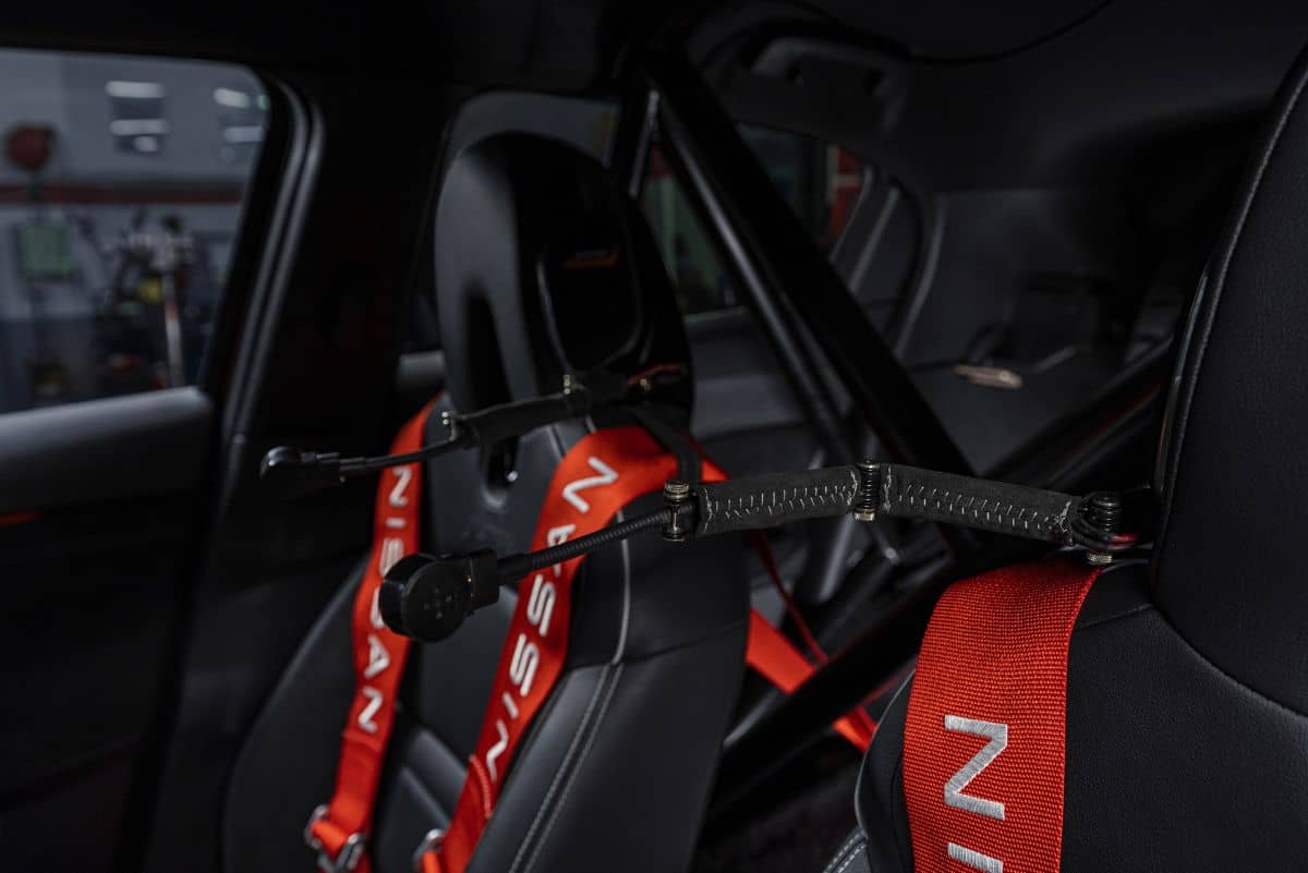 Nissan Juke Hybrid Rally Tribute Concept Headrest