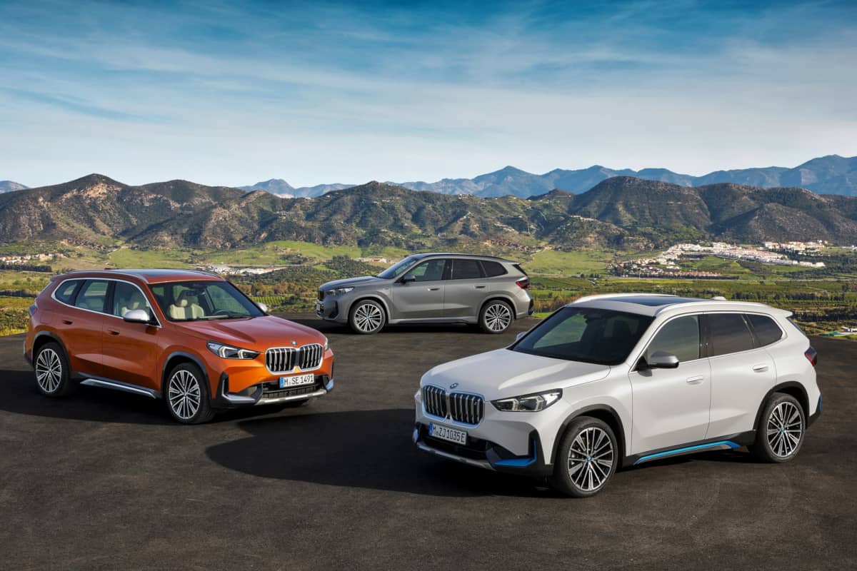 BMW iX1 and X1 2023
